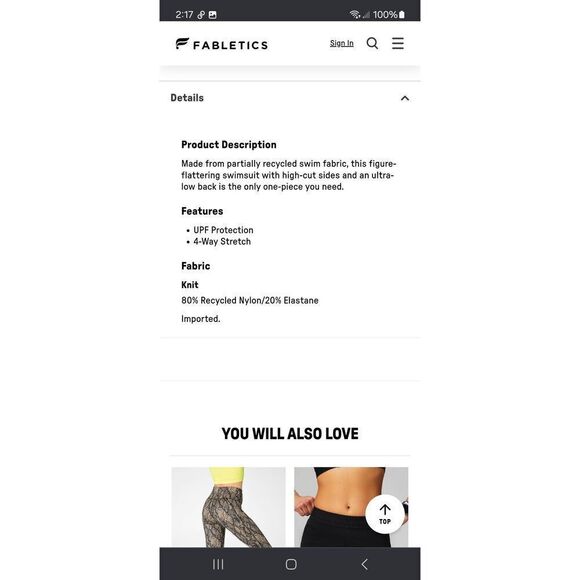 New Small Fabletic Wild Wisteria Purple NOA Sexy One Piece Swimsuit Bathing Suit - Picture 6 of 11